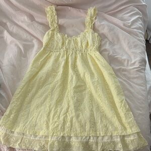 Charming Yellow Dress